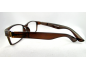 Lunettes loupes Flex rectangles classiques marron