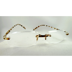 Lunettes loupes verres libres TR90 +3.75 et +4