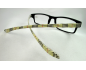 Lunettes loupes branches longues bicolores brillantes