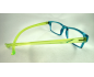 Lunettes loupes branches longues bicolores brillantes