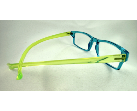 Lunettes loupes branches longues bicolores brillantes