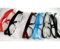 Lunettes loupes wayfarer bleue ou rouge