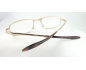 Lunettes loupes verres neutres métal flex*