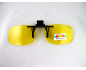 Sur-Lunettes Rct (130-45-56) POLA jaunes à clip