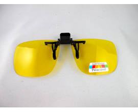 Sur-Lunettes (130-45-56) POLA jaunes à clip