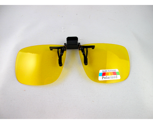 Sur-Lunettes (130-45-56) POLA jaunes à clip