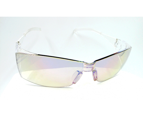 Lunettes protections rectangulaires translucides